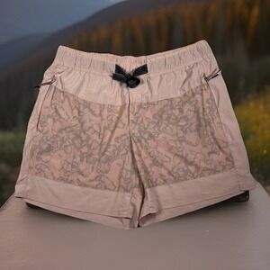 Kari Traa Ane Hiking Shorts Outdoor Women M Light Pink Belted Running Athletic